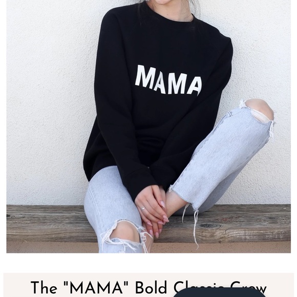 Brunette The Label MAMA Crewneck - Picture 2 of 2